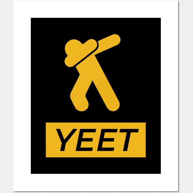 Yeet Dab Wall Art by PurpleandOrange